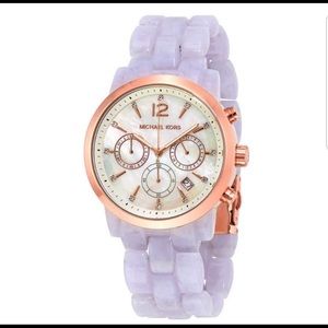 Michael Kors Audrina Mother Of Pearl Watch